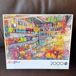 Buffalo Aimee Stewart Farm Fresh Puzzle - 2000 Pieces. Has poster
